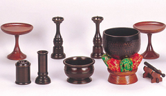 ケヤキ仏具3.5号